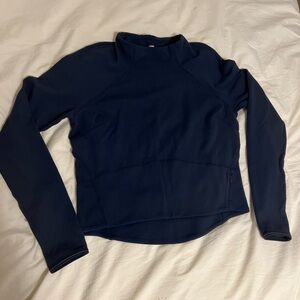 Lululemon Mock Neck Cropped Long Sleeve